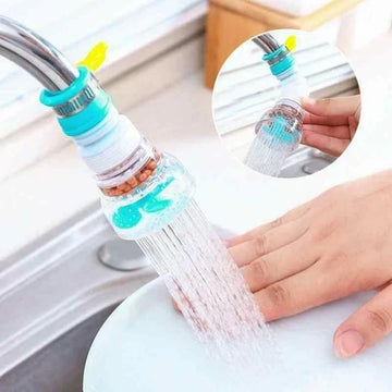 360° Adjustable Kitchen Faucet Extender with Filter
