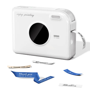 Bluetooth Ribbon Label Printer & Satin Tag Maker