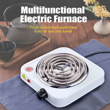 Electric Hot Plate Stove | Portable Single Burner with Adjustable Temperature