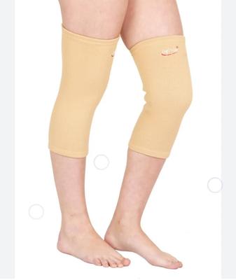 Premium Quality Knee Warmers Beige Wool Unisex Winter