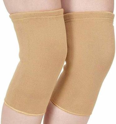 Premium Quality Knee Warmers Beige Wool Unisex Winter