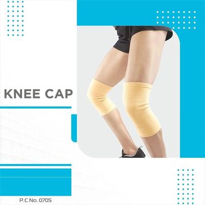 Premium Quality Knee Warmers Beige Wool Unisex Winter