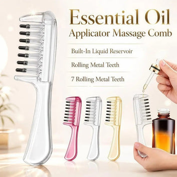 Scalp Oil Applicator Comb for Hair Serums & Oils