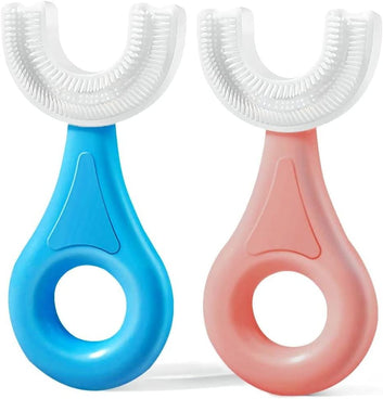 Silicone Baby U shaped Tooth Brush, Gum Protector Soft Toothbrush