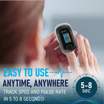 ❤️ Digital Fingertip Pulse Oximeter (Free Home Delivery)