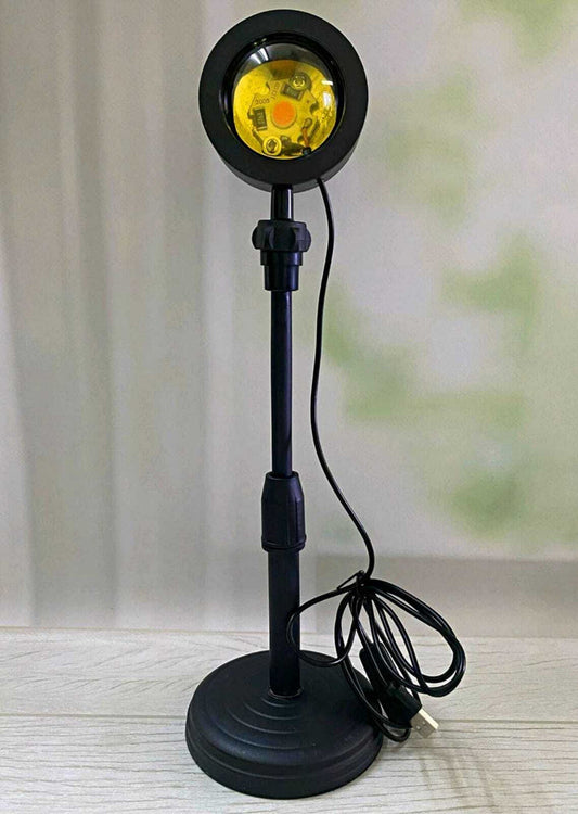 Sunset Lamp Rainbow Projection Lamp USB Charging LED Lighting Sun Never Sets Lig