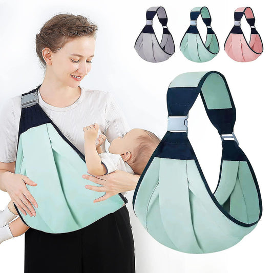 Baby Carrier Sling Wrap, Baby Carrier, Hands Free Baby Carrier, Adjustable 3D Ba