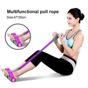 Purple Foam Pull Rope  for Home Gym Workout