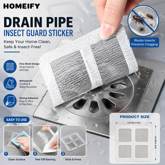 Disposable Drain Hair Catcher Mesh Stickers With Free Delivery