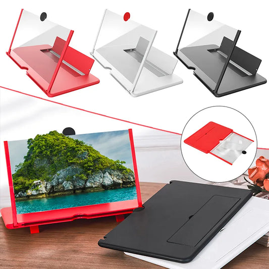 3D Mobile Phone Screen Expander And Screen Magnifier Amplifier 3D Portable Home
