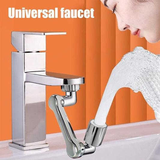 Universal 1080° Swivel Robotic Arm Extension Faucet Aerator Rotatable Foldable F
