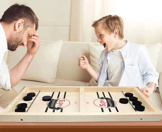 The Original Fast Sling Foosball Puck Board Game-Interactive Toy For Adults And