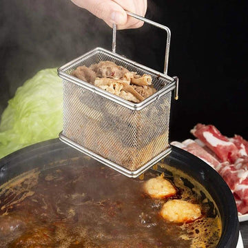 Stainless Steel Deep Fry Basket Strainer