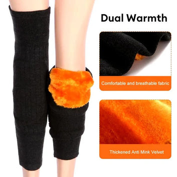 Unisex Thermal Knee Warmers for Winter Pain Relief & Joint Support