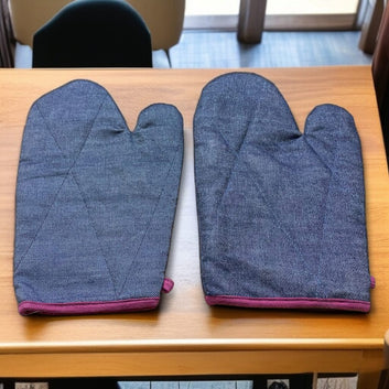 Heat-Resistant Oven Mitts for Kitchen & Baking – 1 Pair
