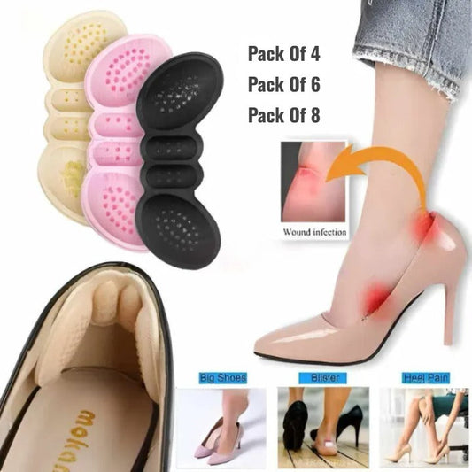Back Shoe/Sandal Insoles for Adjust Size Foot Pain Relief and Comfort - Pack of