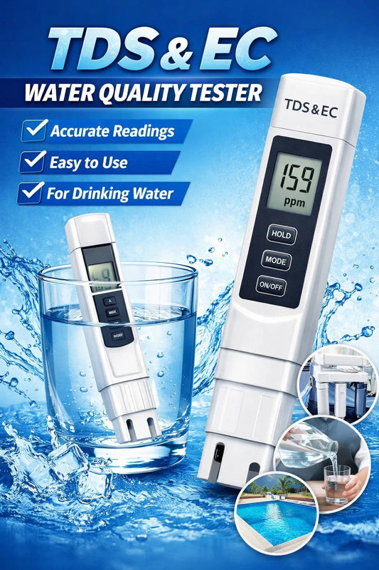 Water Quality Tester TDS Meter - Digital Water Purity Monitor for Drinking Water