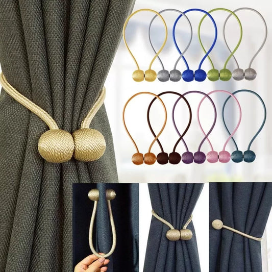 Magnetic Curtain Tieback High Quality Holder Hook Buckle Clip Curtain Tieback Po
