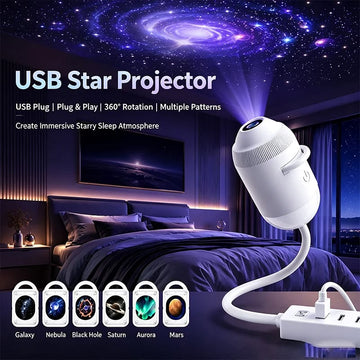 Galaxy Starry Sky Projector Lamp