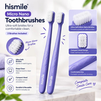 V34 Colour Corrector Serum + 2 Micro Nano Toothbrushes – Smile Brightening Deal