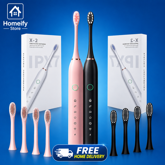 X3 Rechargeable Sonic Toothbrush – Deep Clean & Whitening